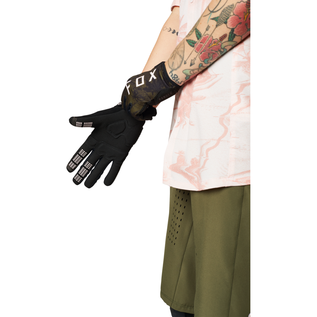 FOX Ranger Women's Full Finger Gloves Olive Green