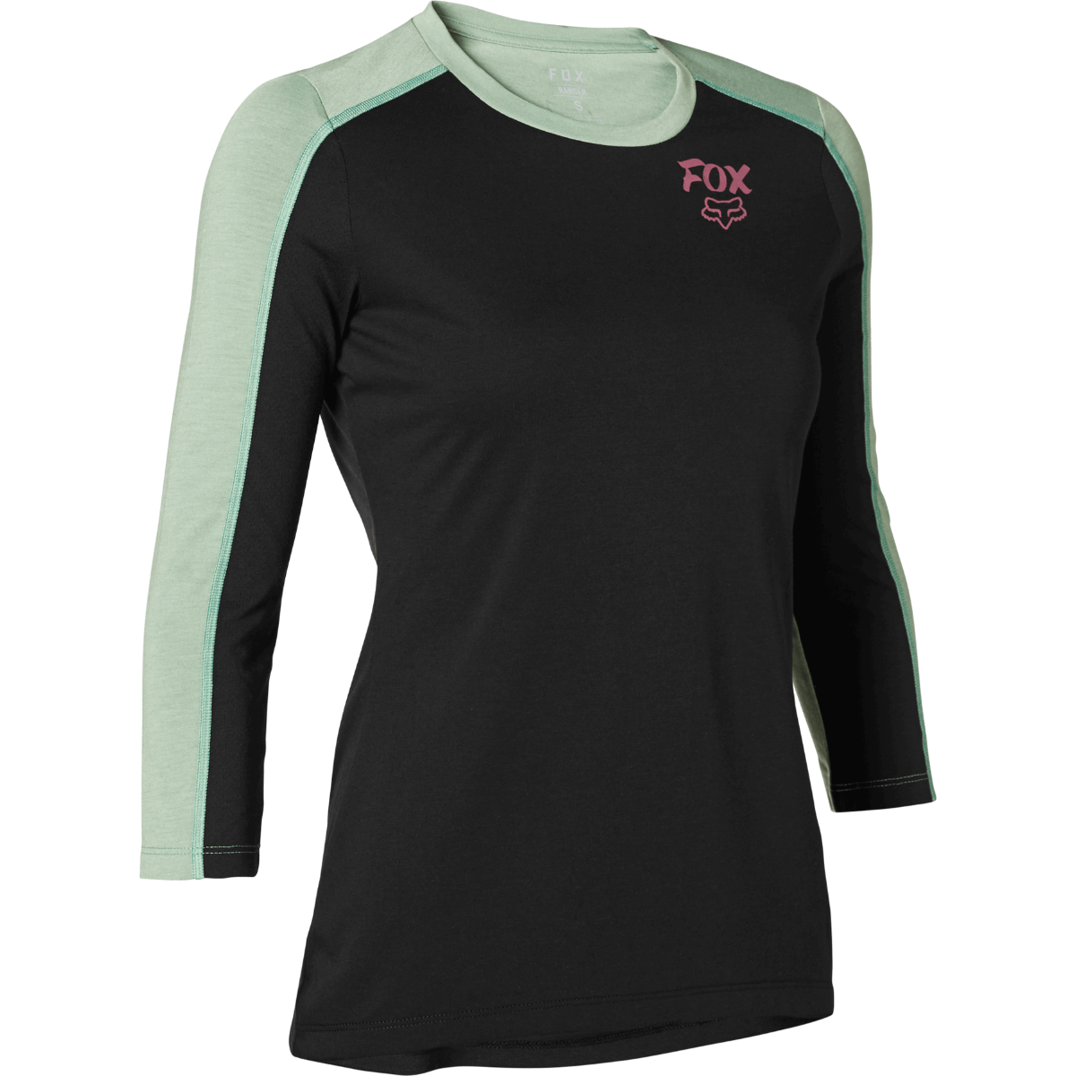 FOX Ranger Drirelease Womenâ€™s 3/4 Jersey Black/Green 2021