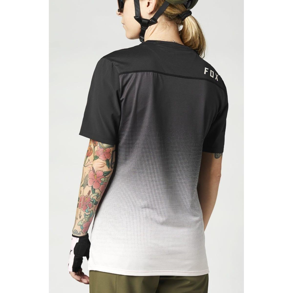 FOX Flexair Short Sleeve Women's Jersey Black/Pink