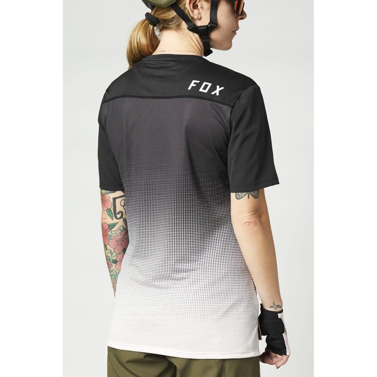 FOX Flexair Short Sleeve Women's Jersey Black/Pink