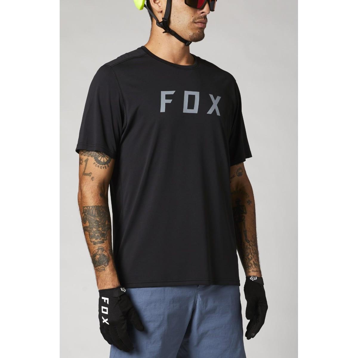 FOX Ranger Short Sleeve Jersey Black 2021