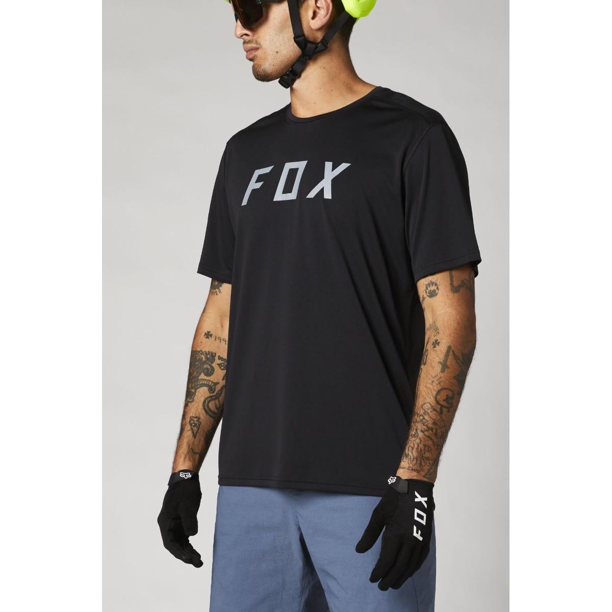 FOX Ranger Short Sleeve Jersey Black 2021