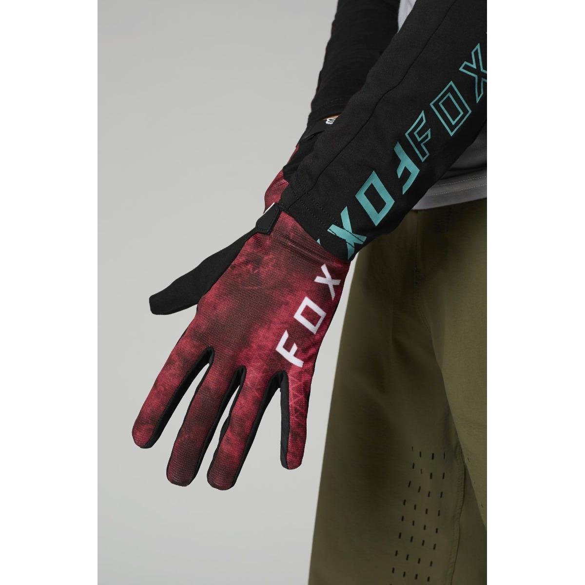 FOX Ranger Full Finger Youth Gloves Pink