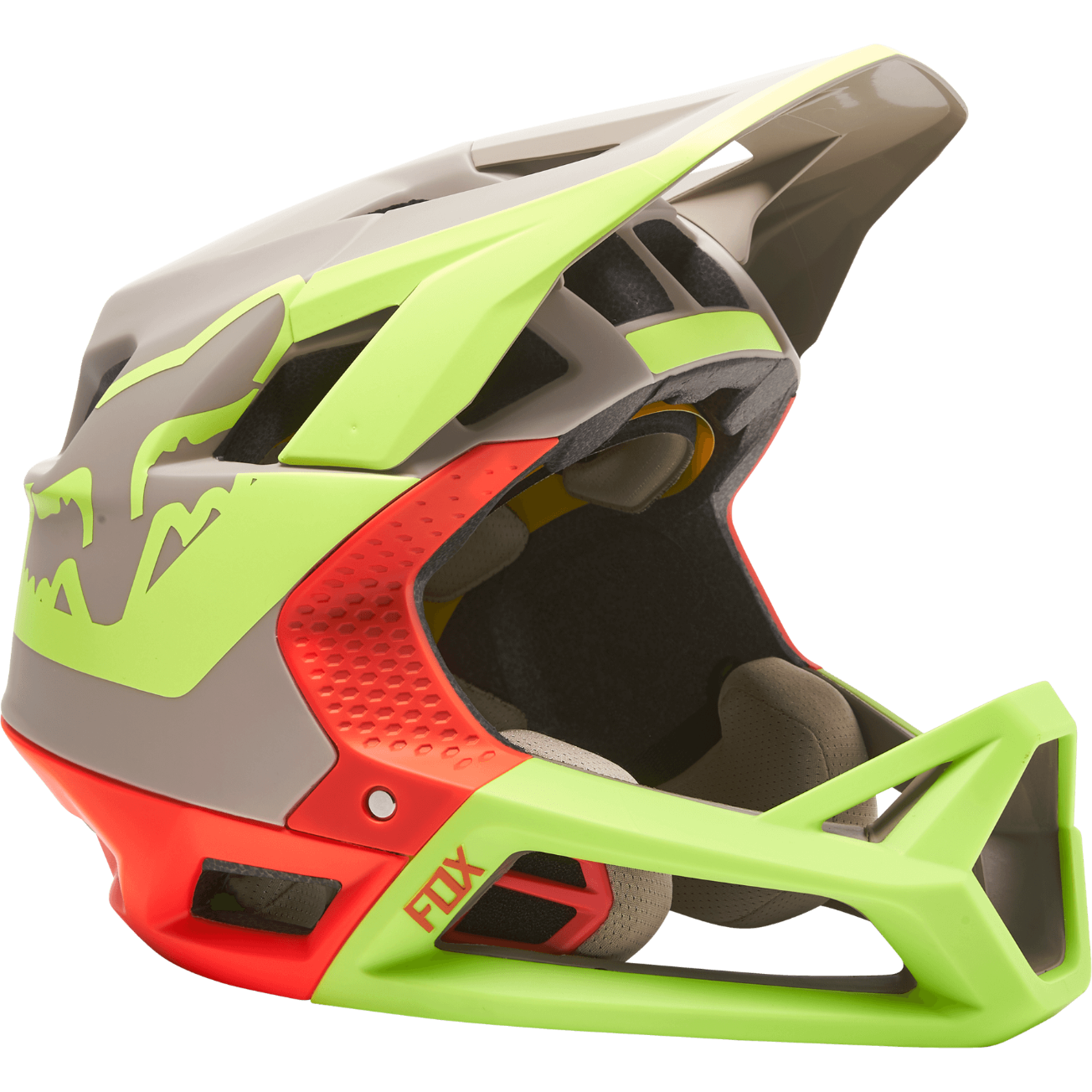FOX Proframe Fullface Helmet Stone