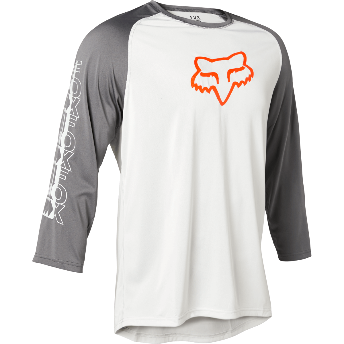 FOX Ranger Vibe 3/4 Jersey Light Grey (2021)