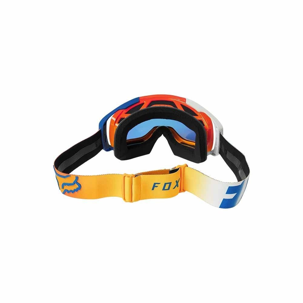 FOX Airspace RKANE Goggle Orange/Blue with Orange Mirror Lens