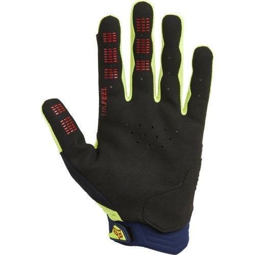FOX Defend Youth Special Edition MTB Gloves Fluro Yellow