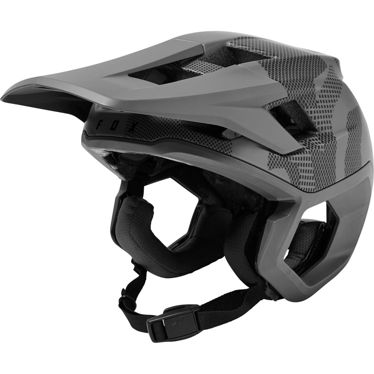 FOX Dropframe Pro MTB Helmet Grey Camo (2022)