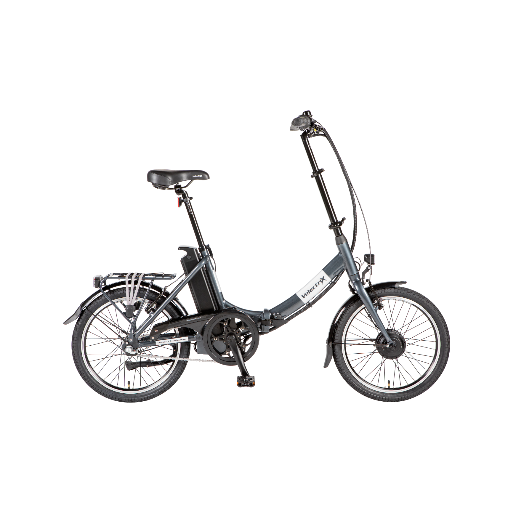Velectrix Foldaway Folding Electric Bike Grey