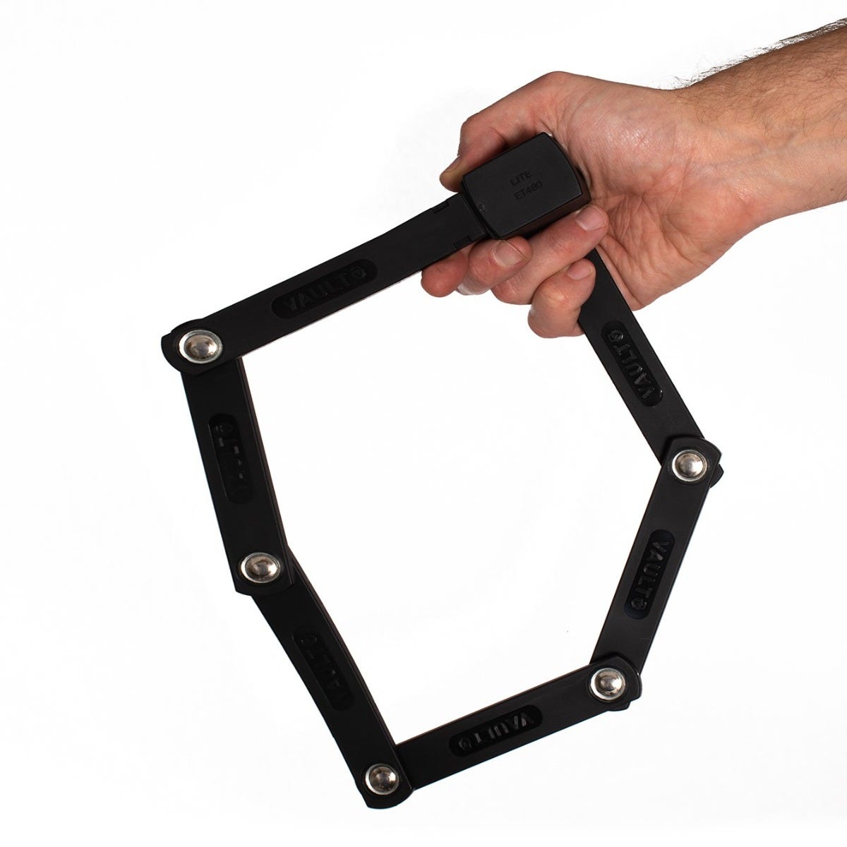 Vault Key Folding Lock with Bike ID Kit 75cm x 4mm