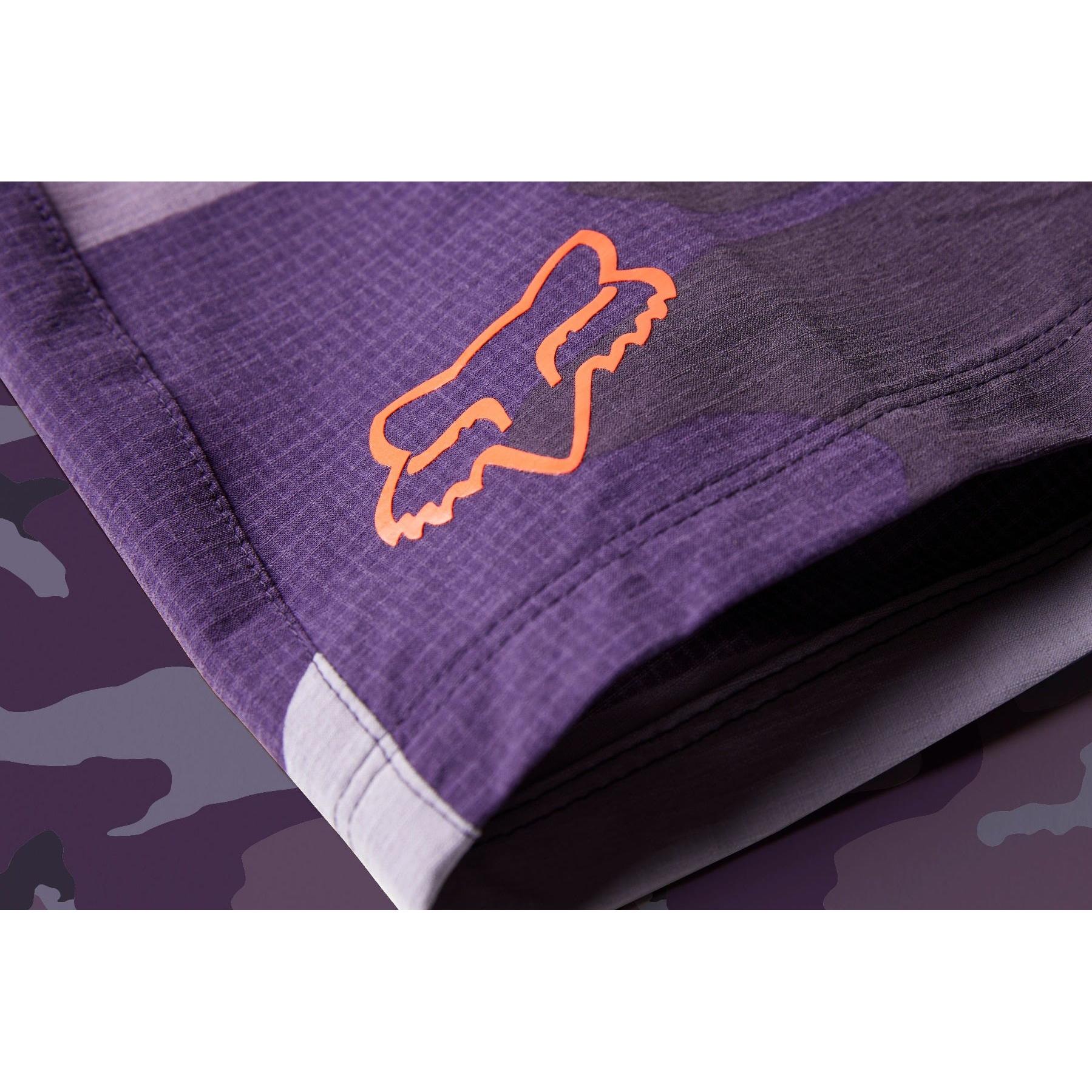 FOX Ranger Refuel Women's Shorts Purple Camo