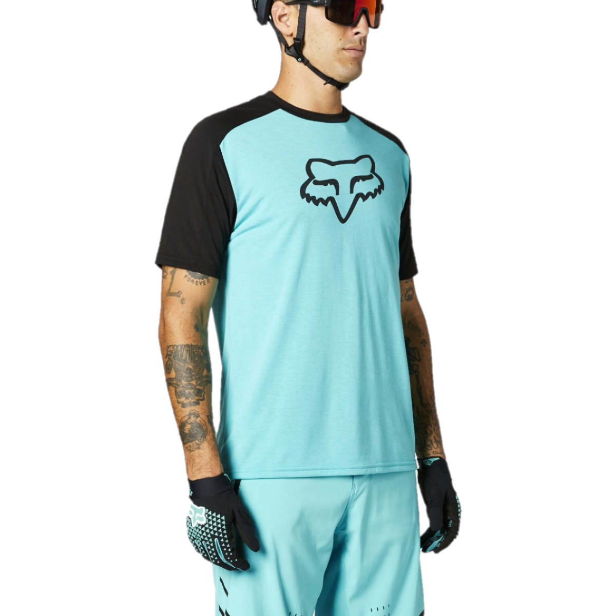 FOX Ranger DR Short Sleeve Jersey Teal