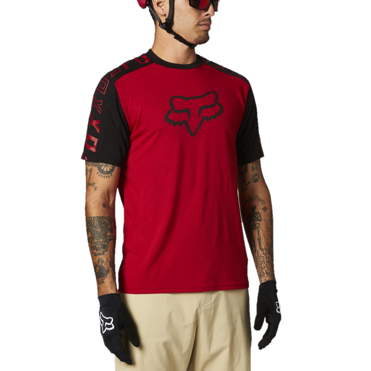 FOX Ranger DR Short Sleeve Jersey Chili