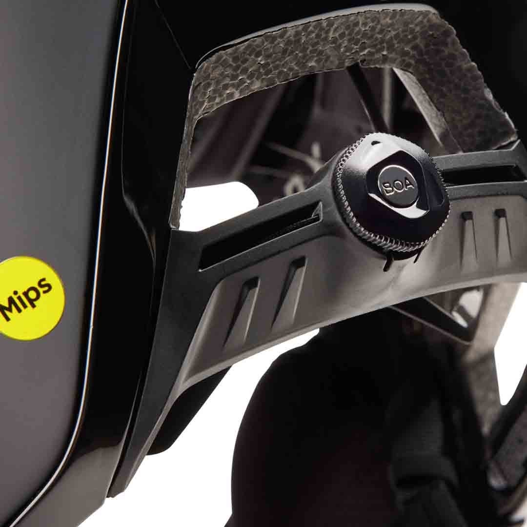 FOX Proframe RS AS Fullface Helmet Matt Black 2025