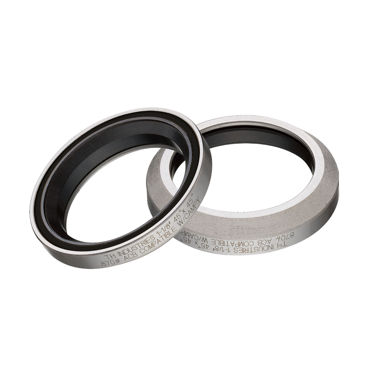 FSA TH-870E ACB 45-deg Headset Bearing Silver