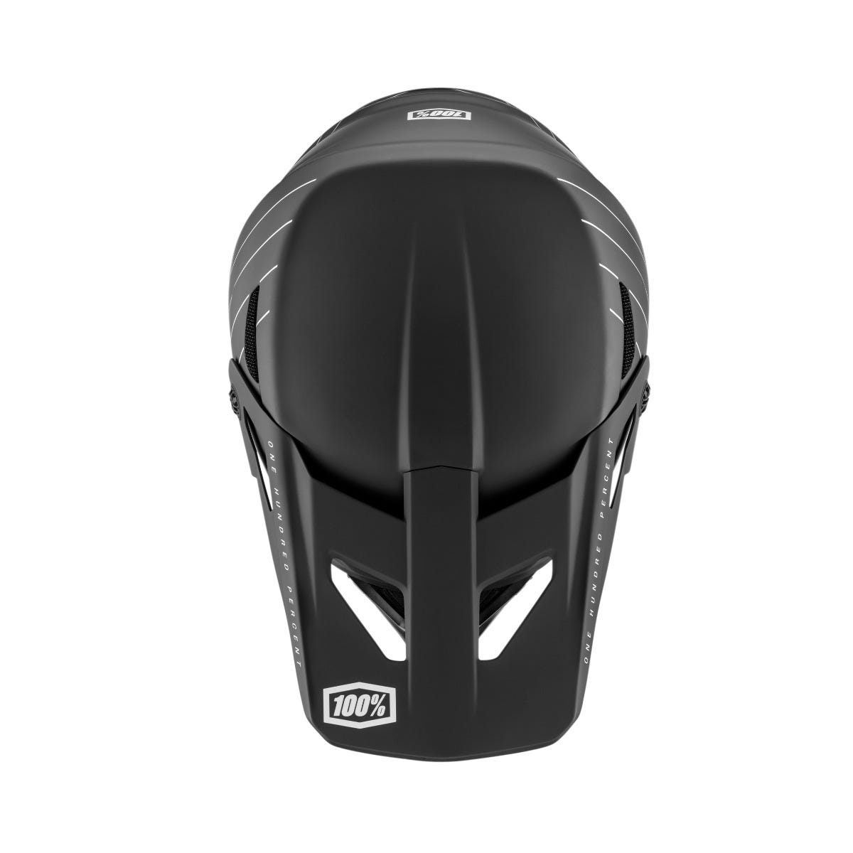 100% Status Fullface Helmet Black