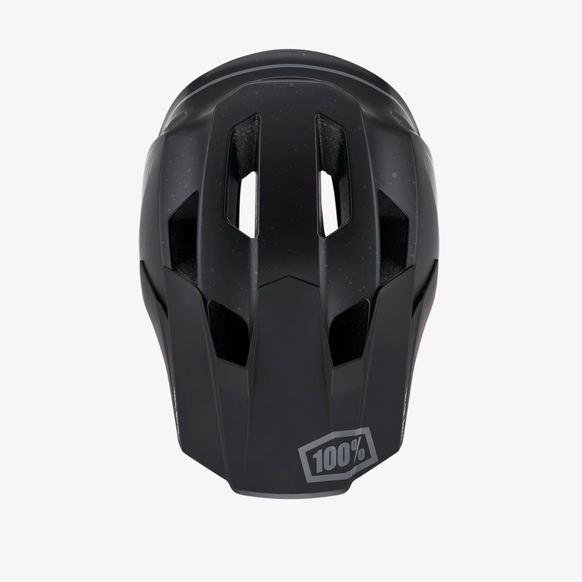 100% Trajecta Full Face Helmet Black