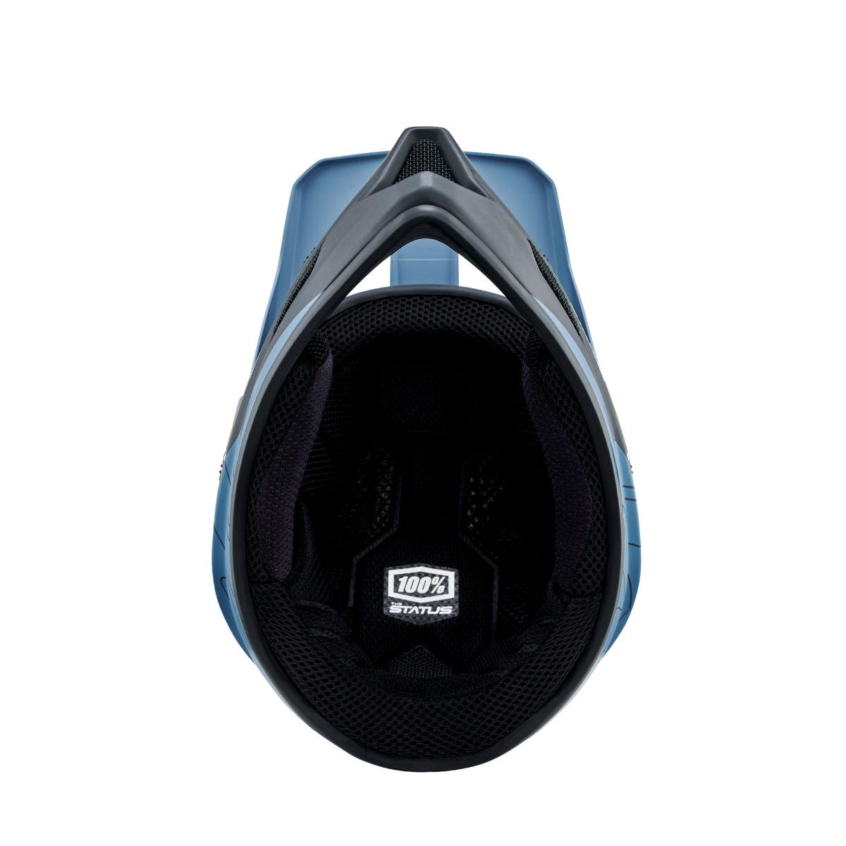 Fullface 100% STATUS Helmet Drop/Steel Blue