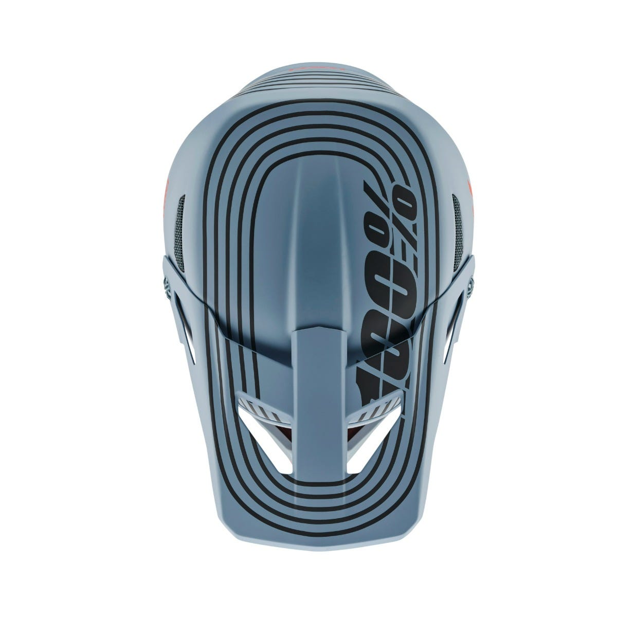 100% Status Youth Fullface Helmet Caltec/Grey