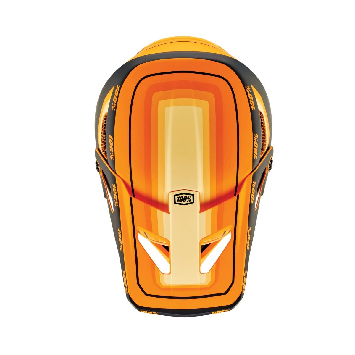 100% Status Youth Full Face Helmet Topenga Orange/Black – 99 Bikes