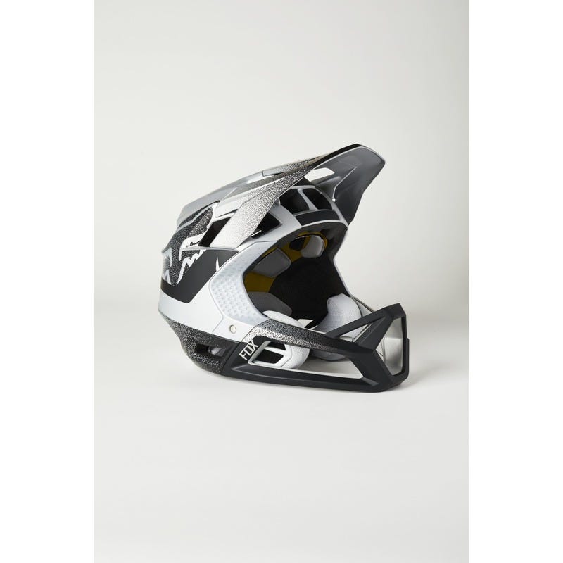 FOX Proframe Fullface Helmet Silver/Black