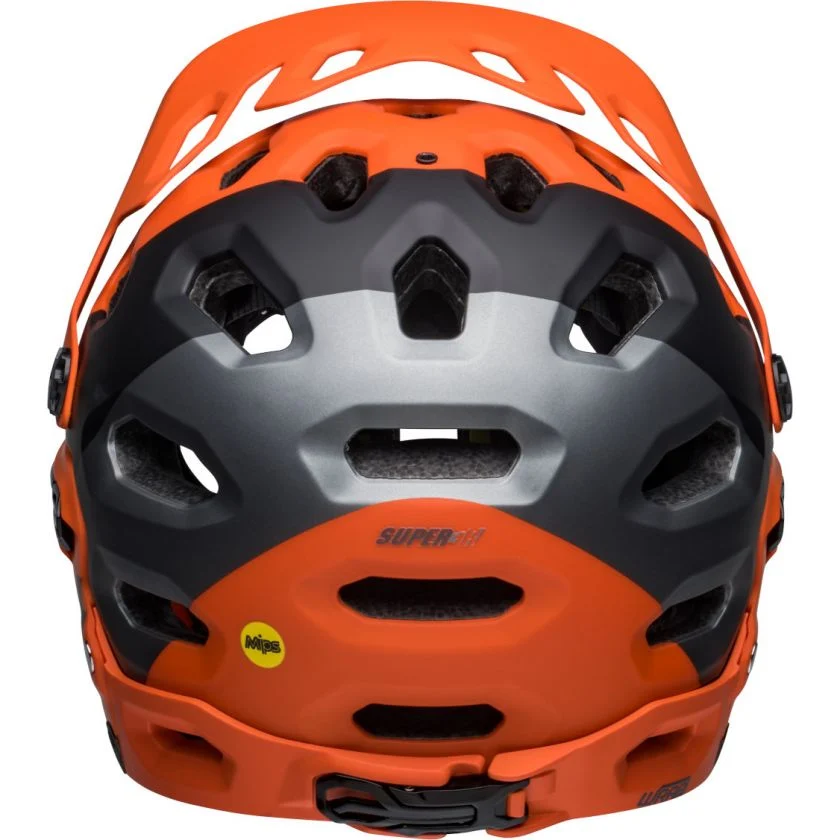 Bell Super 3R MIPS Full Face Helmet Matte Orange/Black SM