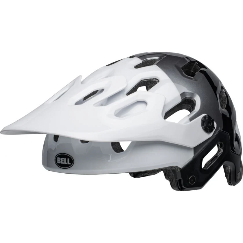 Bell Super 3R MIPS Full Face Helmet Gloss White/Black