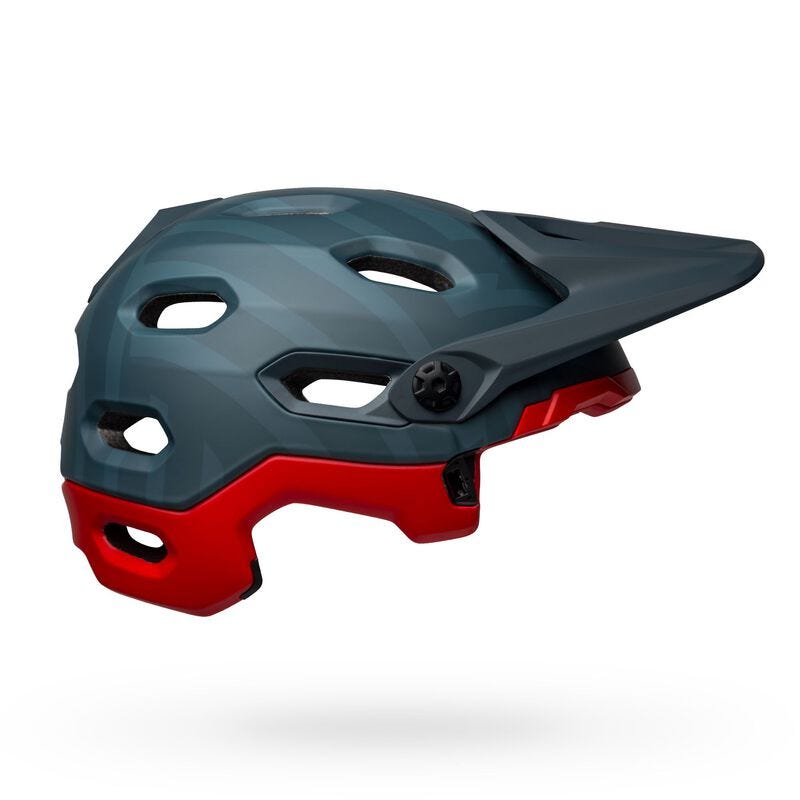 Bell Super DH Mips Fullface Helmet Matte Blue/Crimson