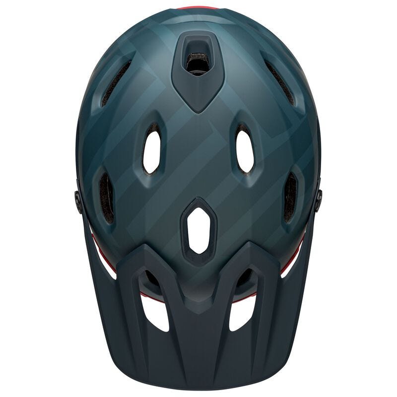 Bell Super DH Mips Fullface Helmet Matte Blue/Crimson
