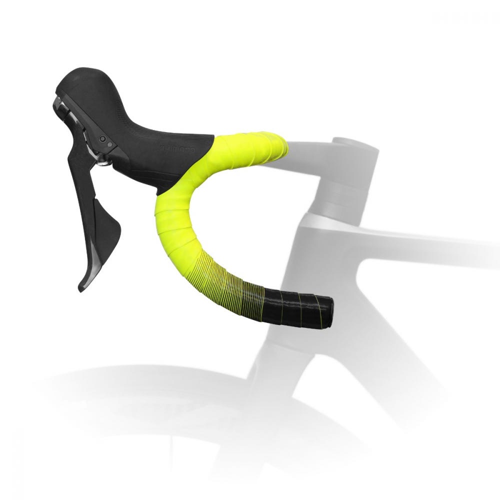 Fizik Vento Microtex Tacky Bar Tape Fluo Yellow/Black 2mm
