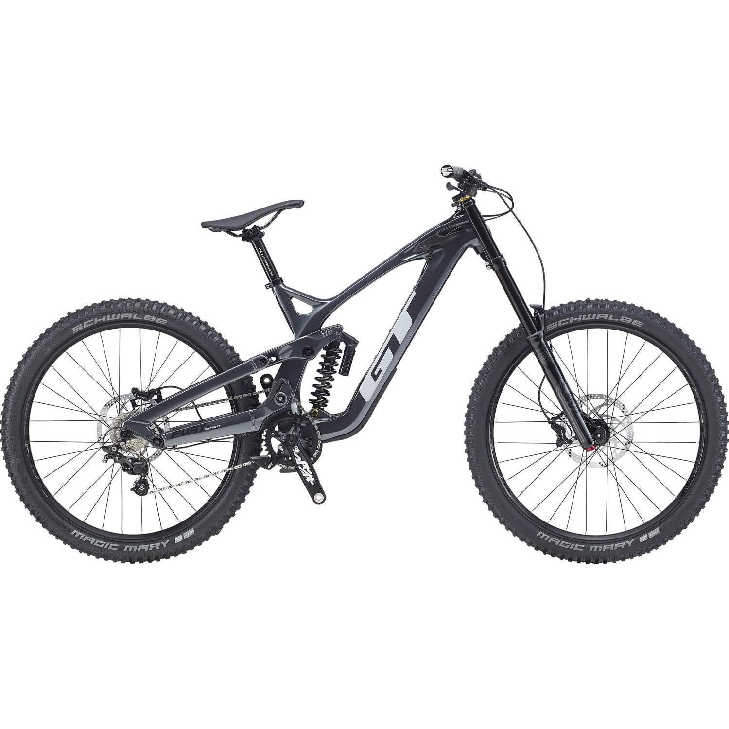 GT Fury Expert 27.5 Downhill Mountain Bike Satin Gunmetal (2020)