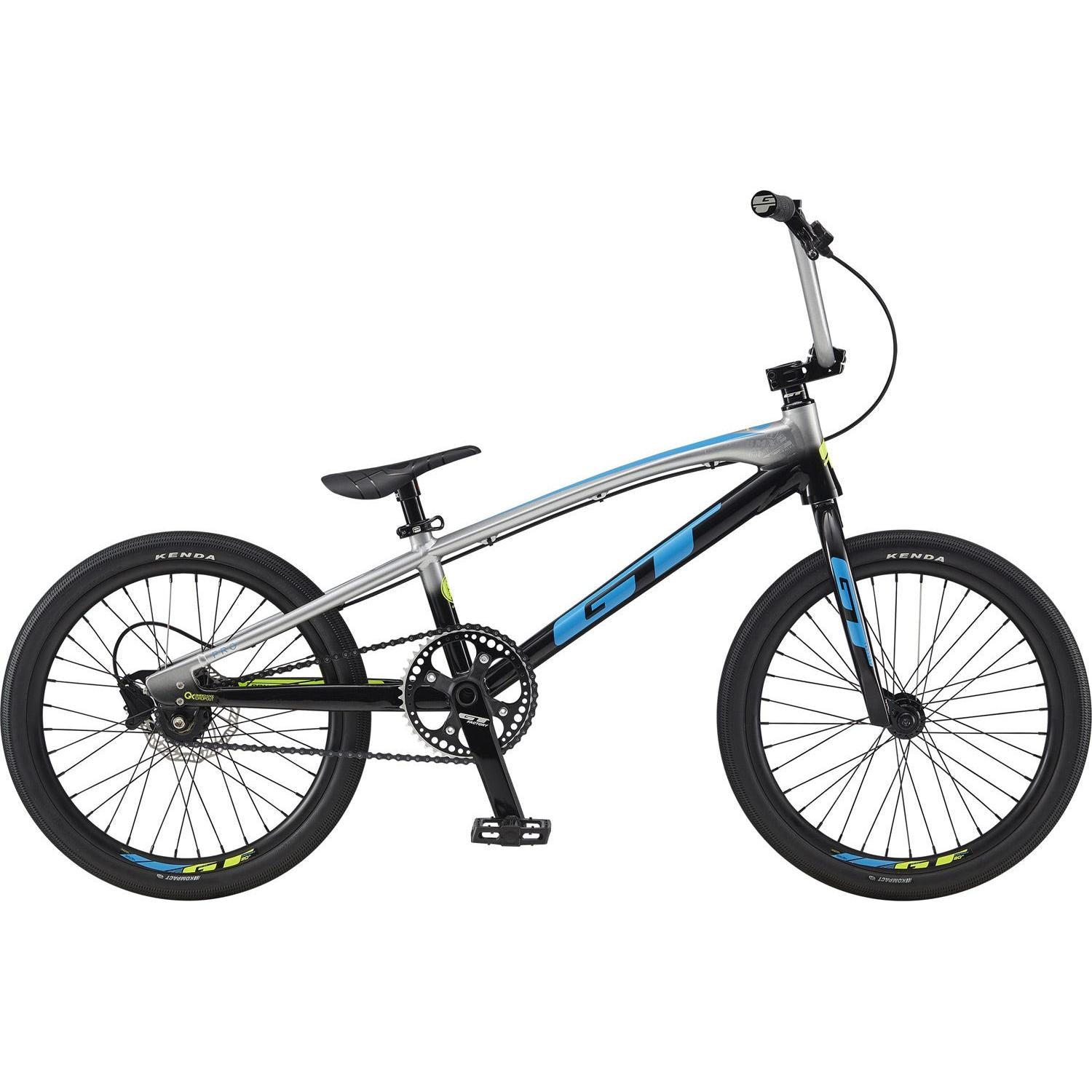 GT Speed Series Pro Race BMX Bike Silver/Black Fade (2020)