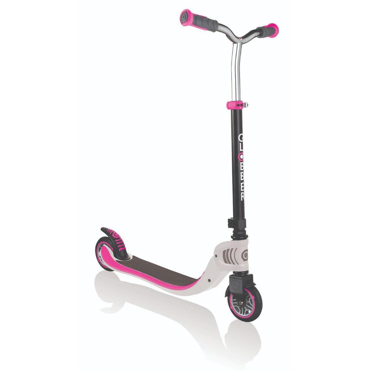Globber Foldable Flow 125 Kids Scooter White/Pink