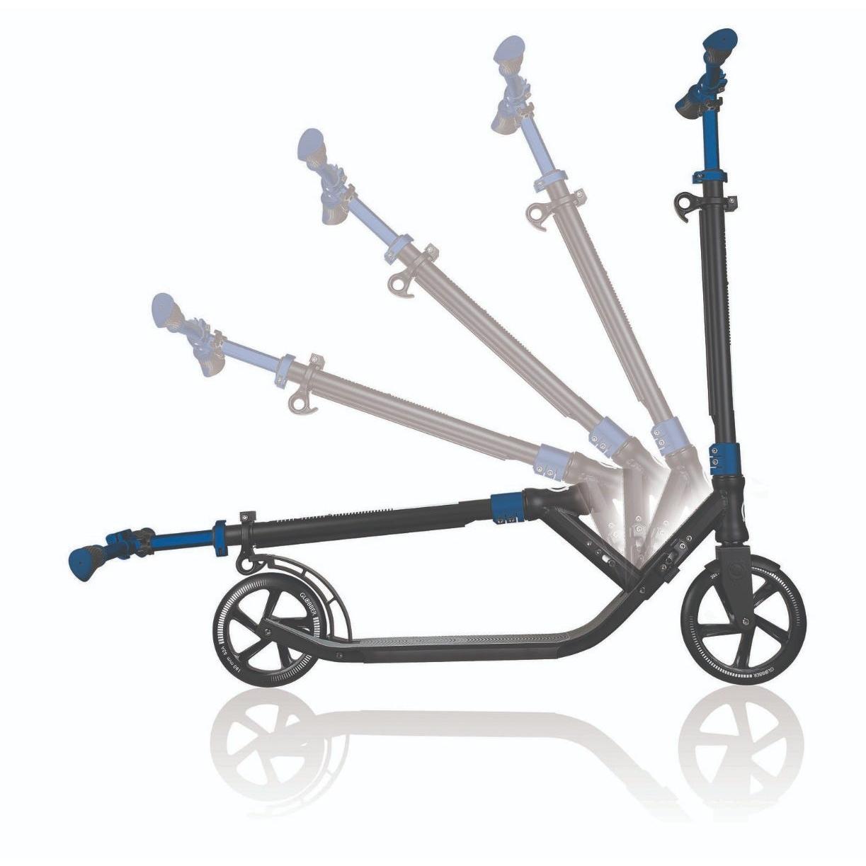 Globber One NL 205-180 DUO Adult Scooter Cobalt Blue