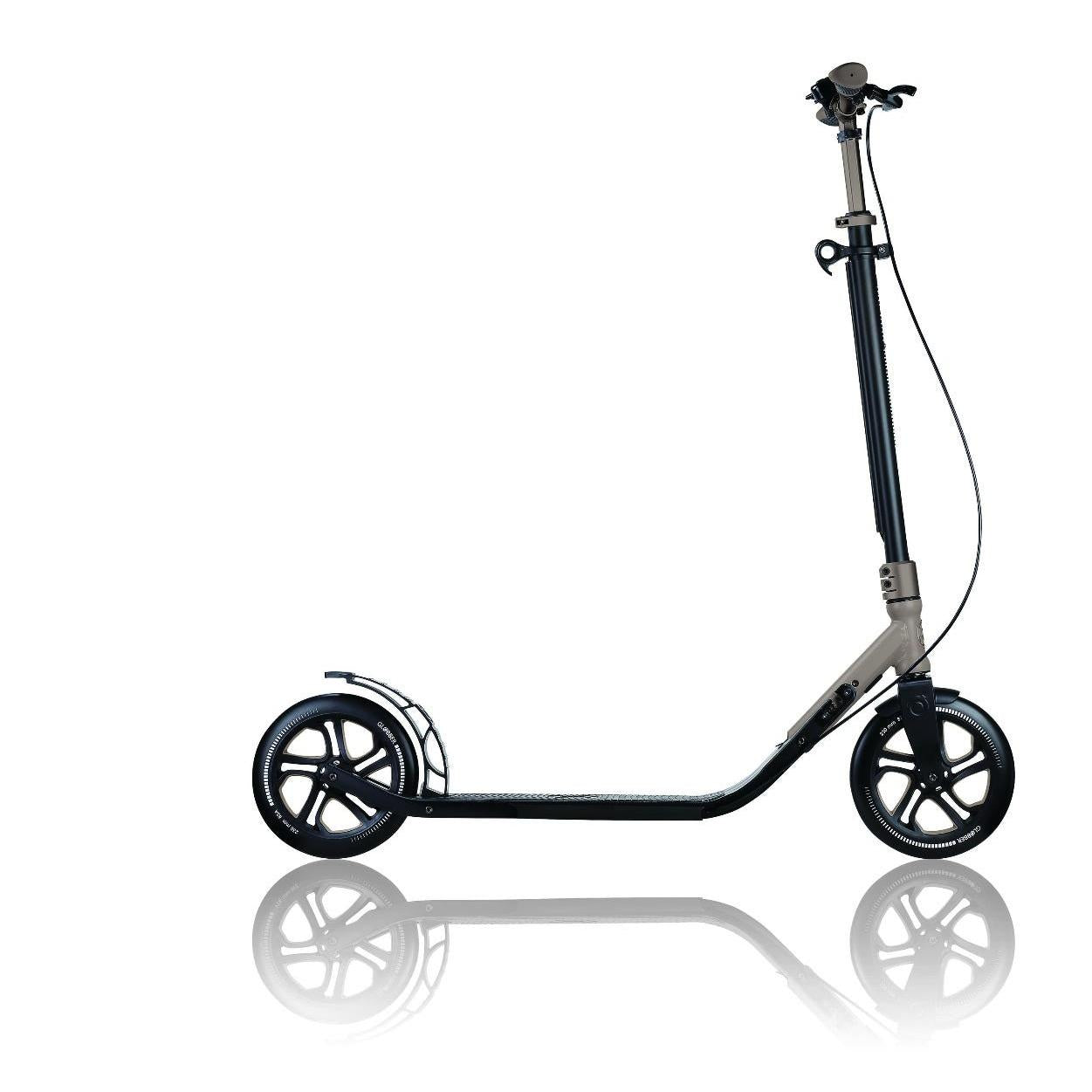 Globber One NL 230 Ultimate Ti Scooter Lead Grey