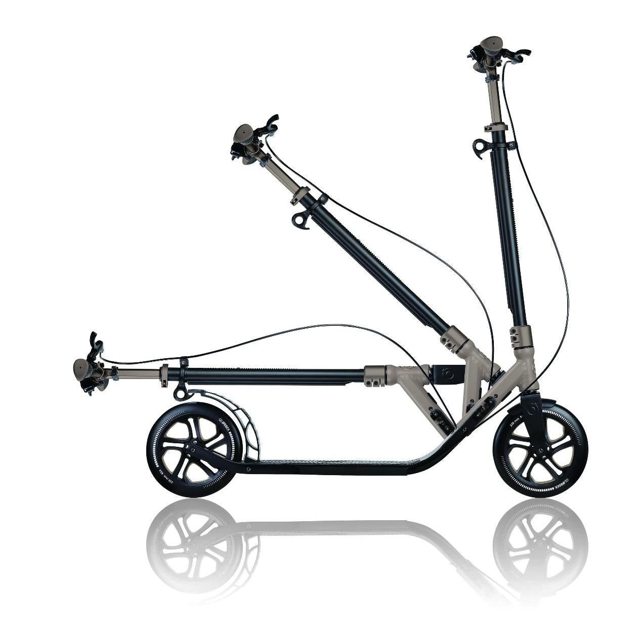 Globber One NL 230 Ultimate Ti Scooter Lead Grey