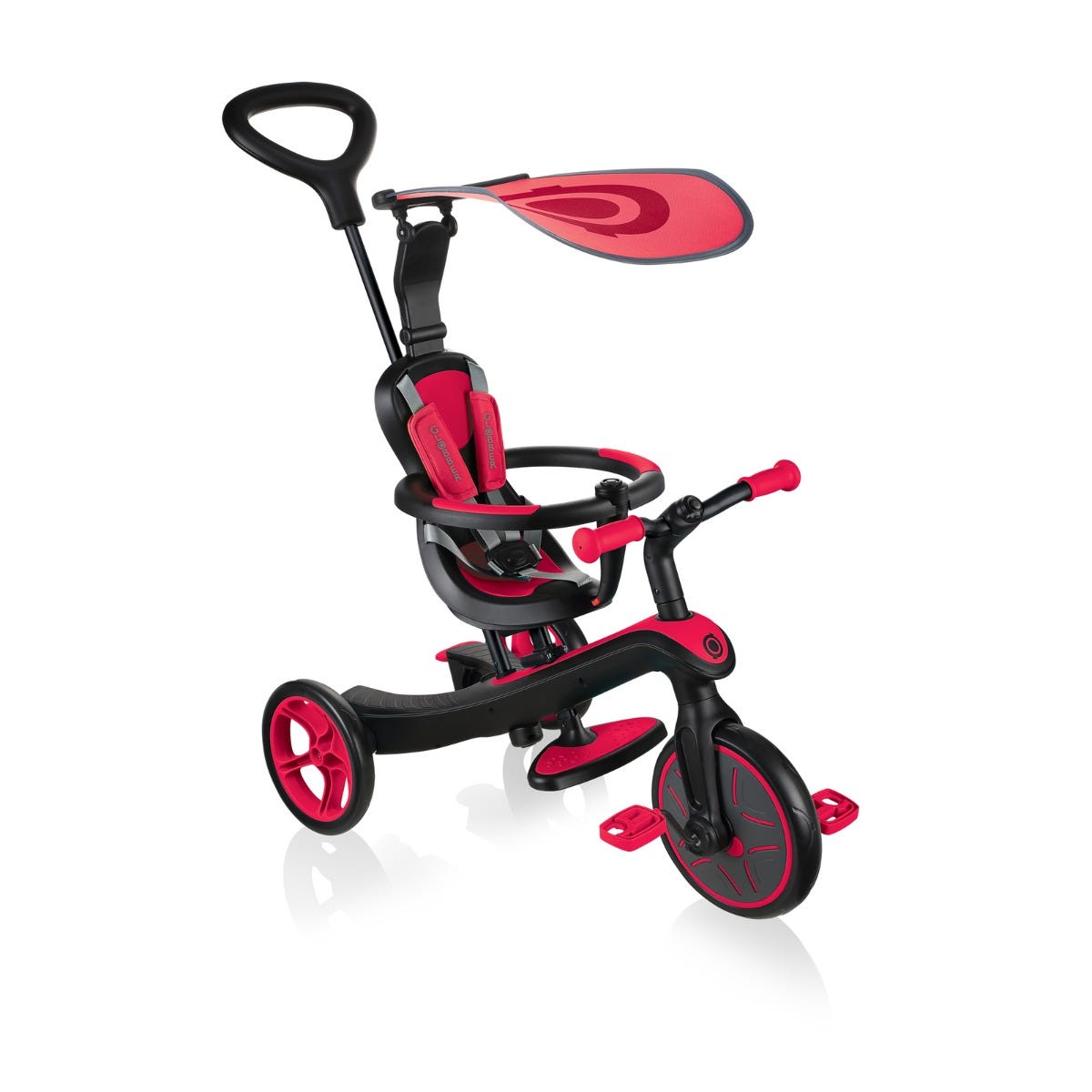 Globber Explorer 4in1 Kids Trike Red