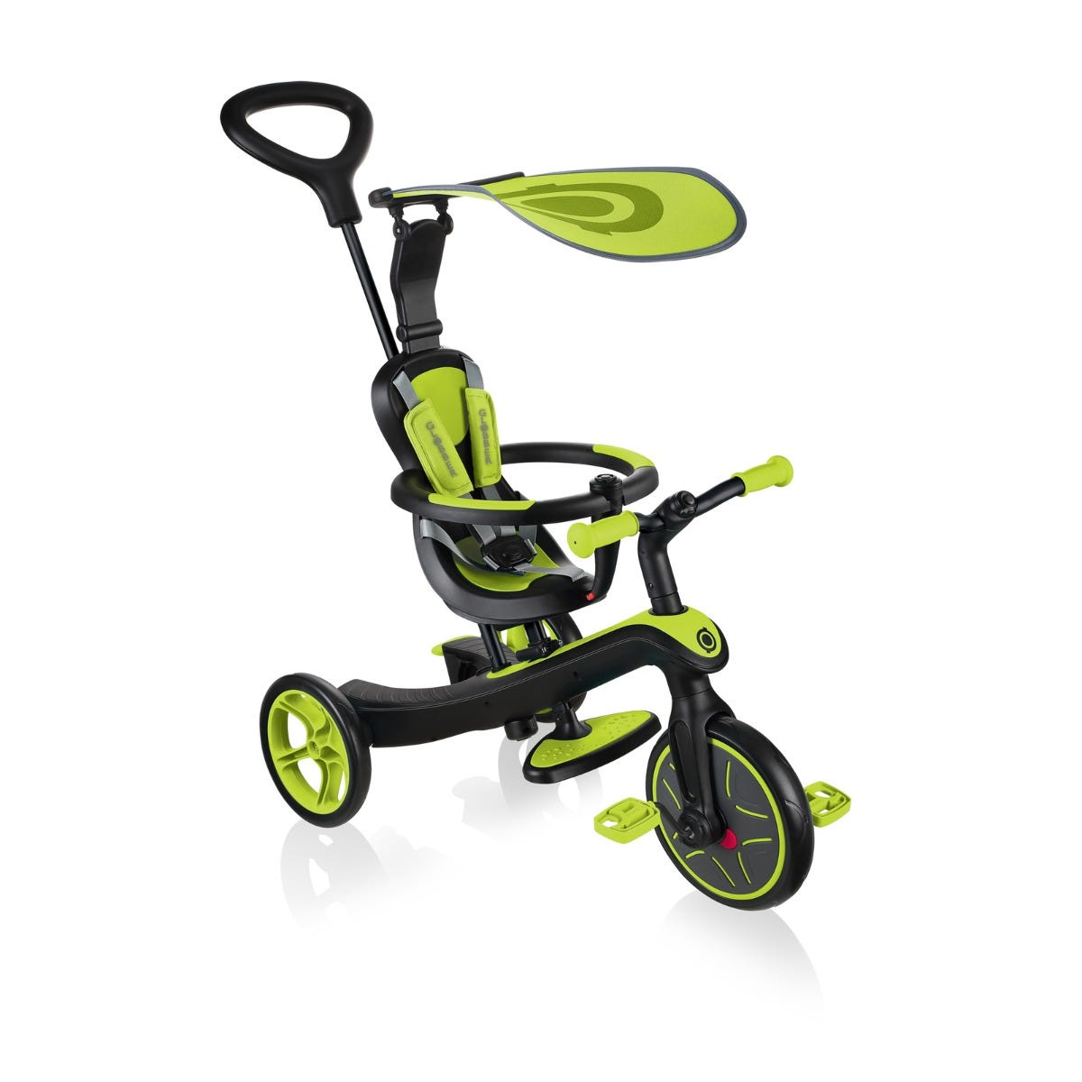 Globber Explorer 4in1 Kids Trike Lime Green