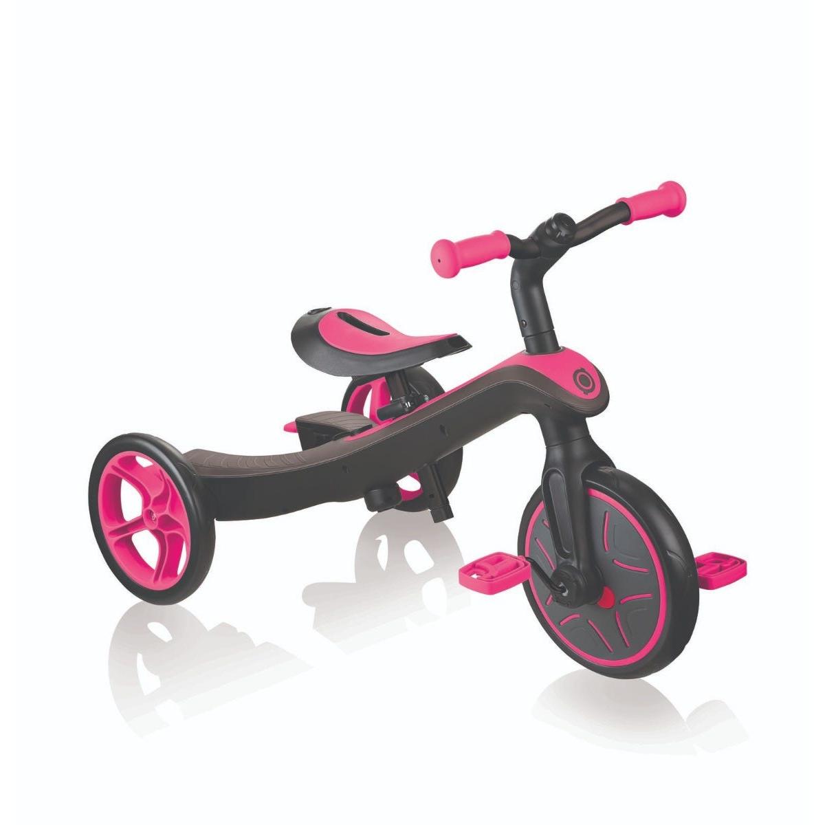 Globber Explorer 4in1 Kids Trike Pink