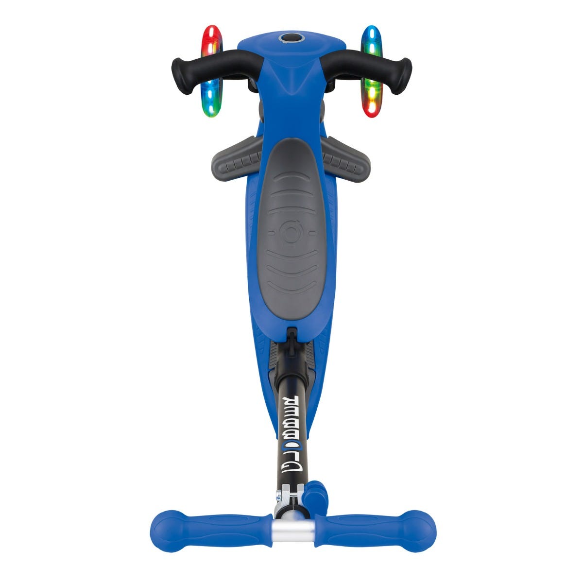 Globber Go Up Foldable Plus Lights 3-Wheel Kids Scooter Blue (Light Up Wheels)