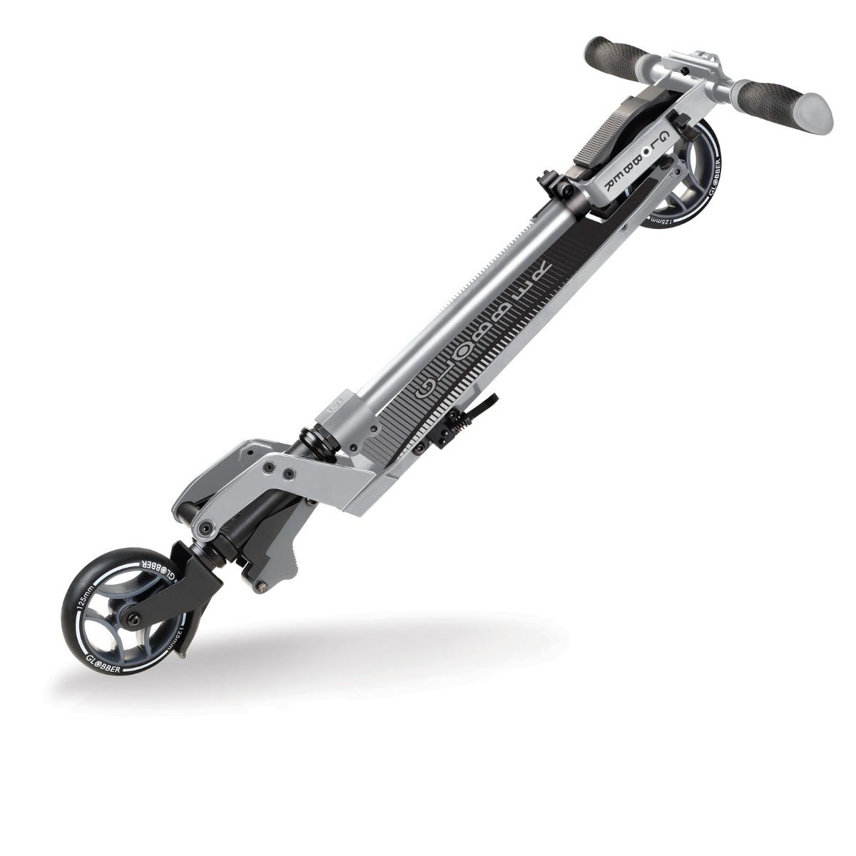 Globber One K 125 Kids Scooter Glossy Silver