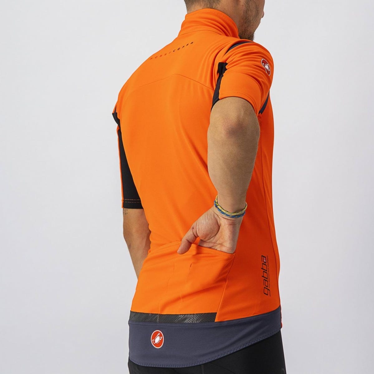 Castelli Gabba Rosso Corsa Jersey Brilliant Orange