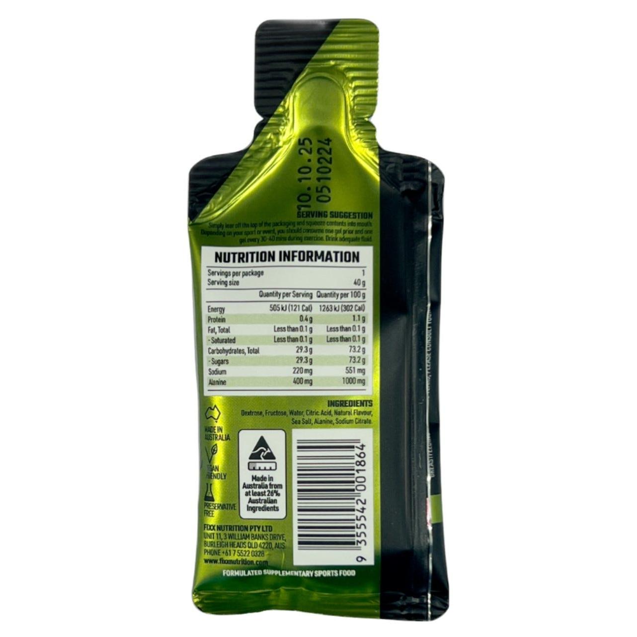 FIXX Gel X Pro Pear Cider Energy Gel 40g
