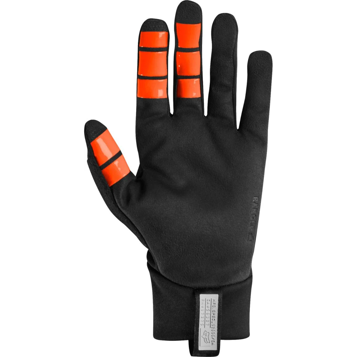 FOX Ranger Fire Full Finger Gloves Black Orange