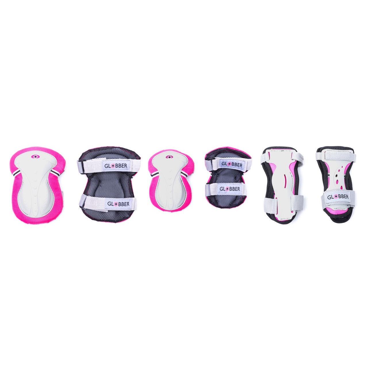Globber Junior Protective Pad Set Pink