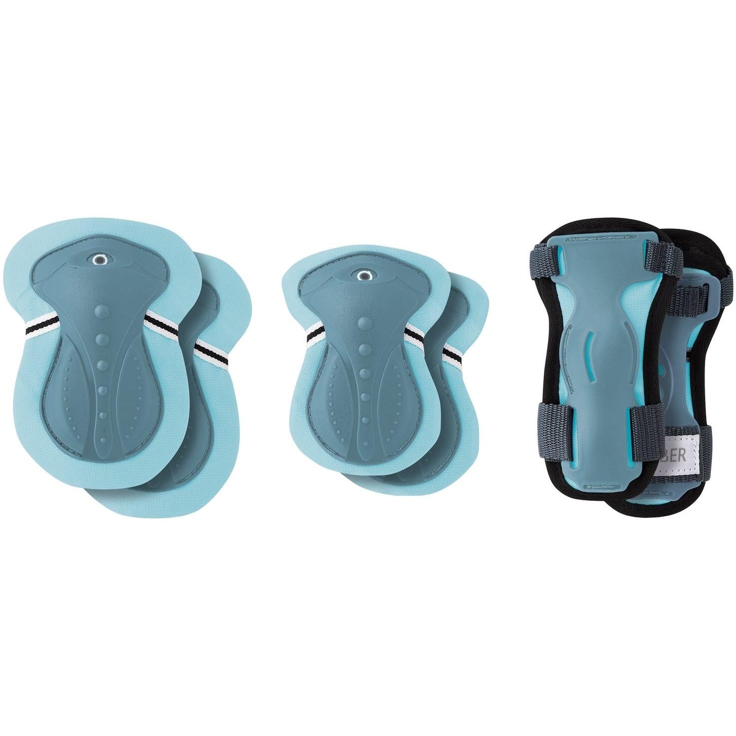 Globber Junior Protective Pad Set Pastel Blue