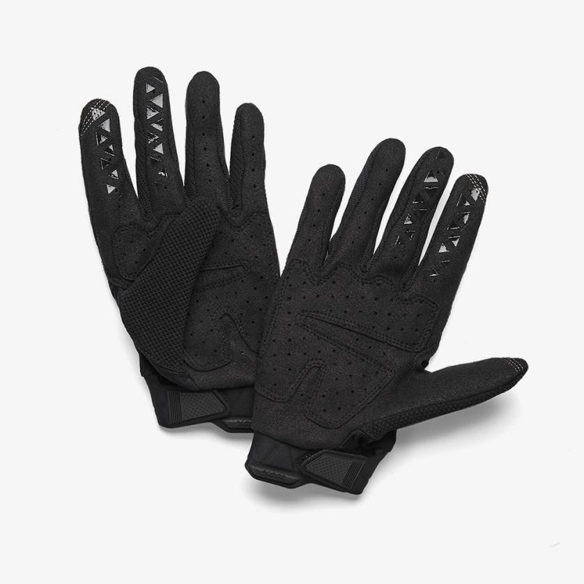 100% Airmatic Full Finger Gloves Black/Charcoal