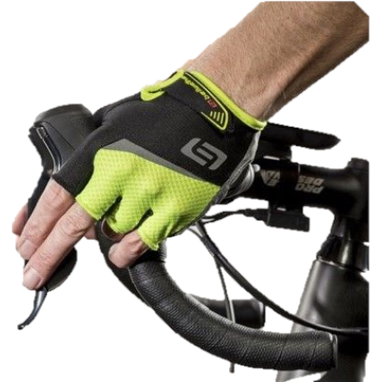 Bellwether Ergo Gel Short Finger Gloves Hi-Vis