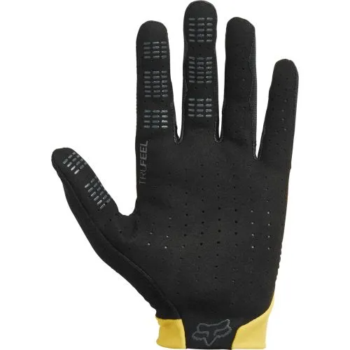 FOX Flexair MTB Full Finger Gloves Yellow