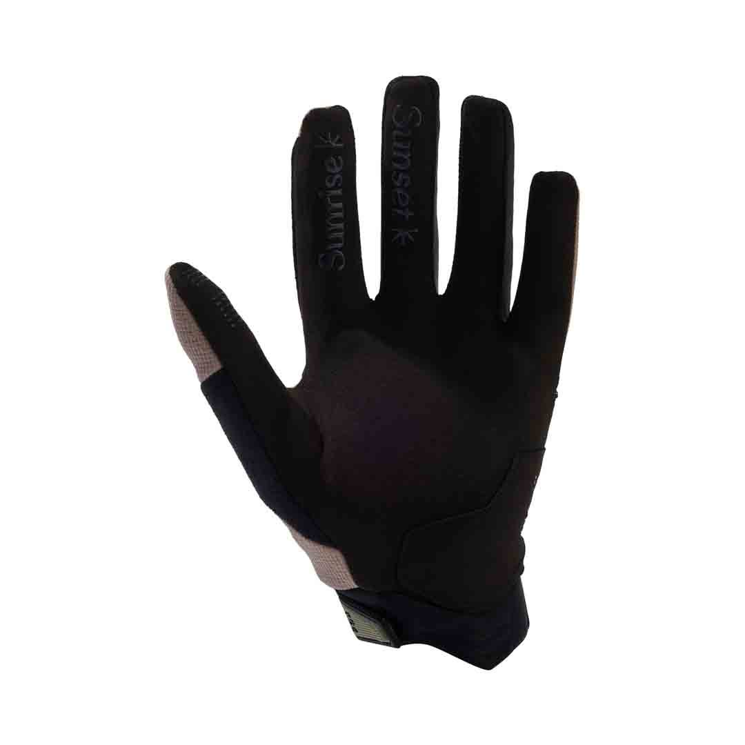 FOX Defend Full Finger Lunar Fire Gloves Adobe Red 2023